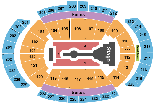 T-Mobile Center Cardi B Seating Chart